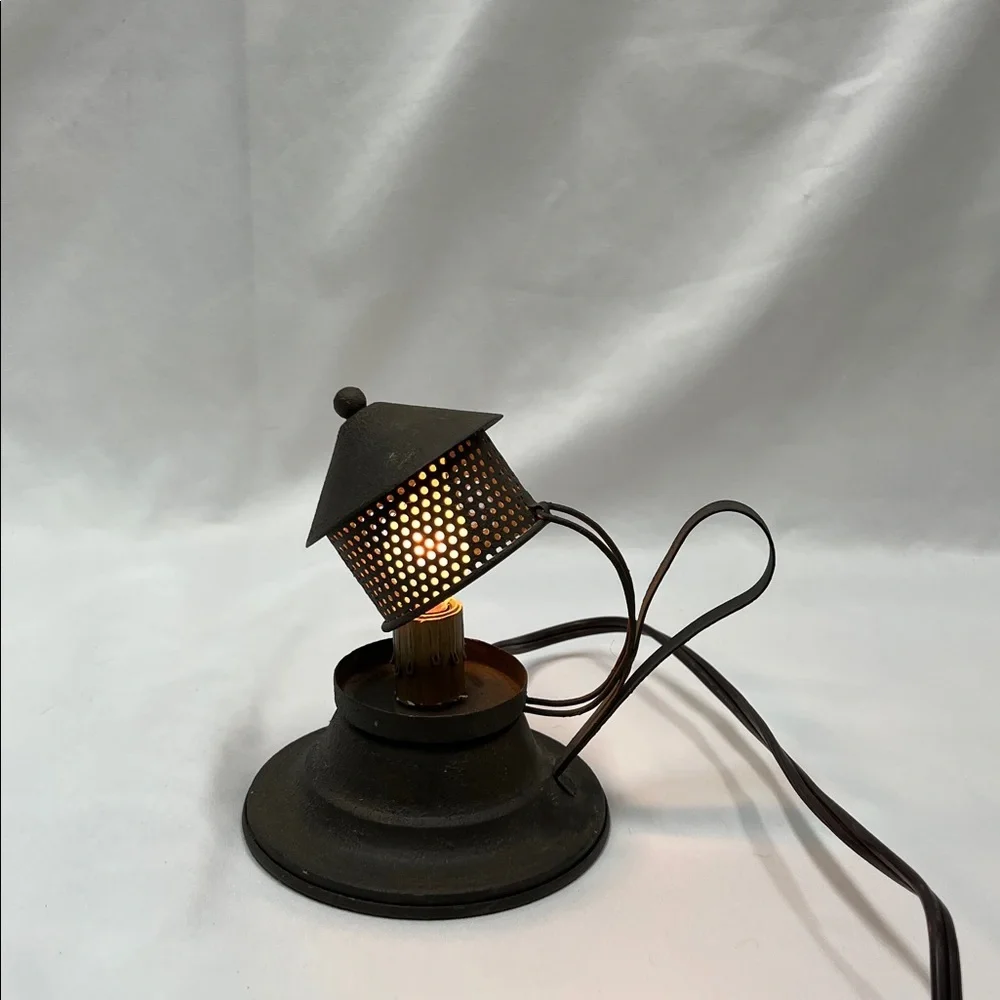 Light - Accent Lantern - Switch for On/Off - Brown - Rustic - Night Light